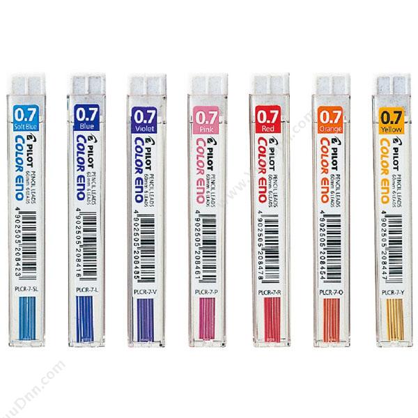 百乐 Pilot0.7mm 彩色活动铅芯PLCR-7 粉（红） (12管/盒）自动铅笔