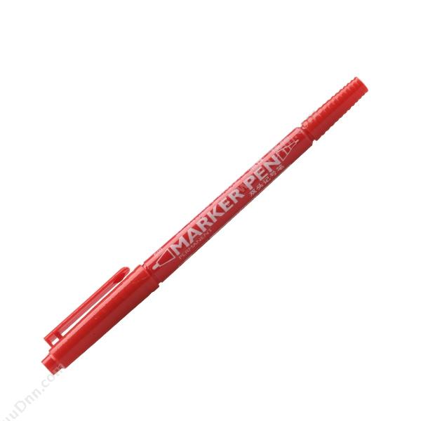 金万年 GenvanaG-933小号双头油性记号笔 （红） 10支/盒双头记号笔