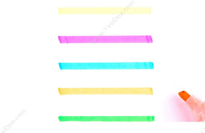 晨光 M&G 米菲  插盖式荧光笔MF-5301/21003（桔色，12支/盒） 单头荧光笔
