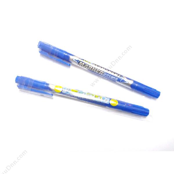 真彩 Zhencai 0615B小双头油性笔 (（蓝）) 双头记号笔