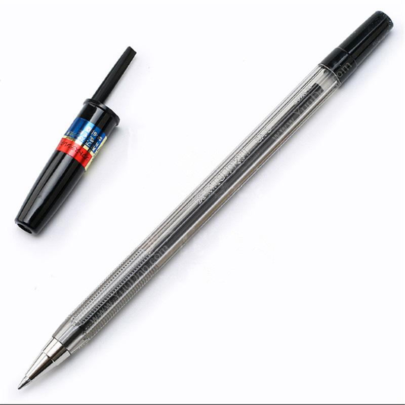 三菱 Mitsubishi SA-S圆珠笔（（黑）） 插盖式中性笔