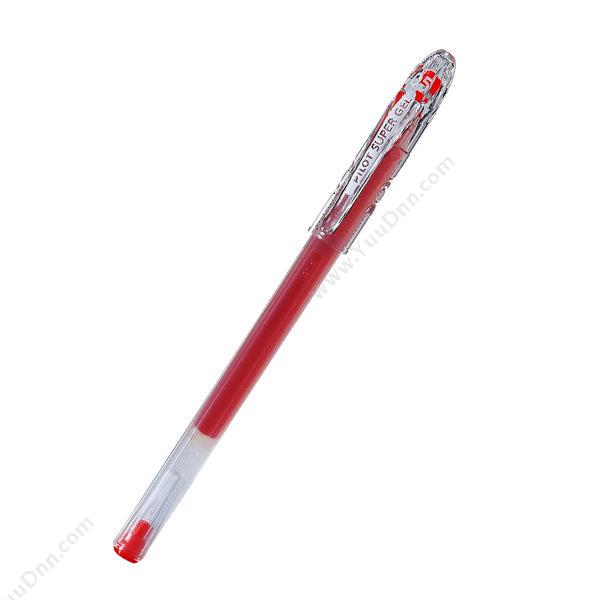 百乐 Pilot0.5MM  超级啫喱笔BL-SG-5-R（（红），12支/盒）插盖式中性笔