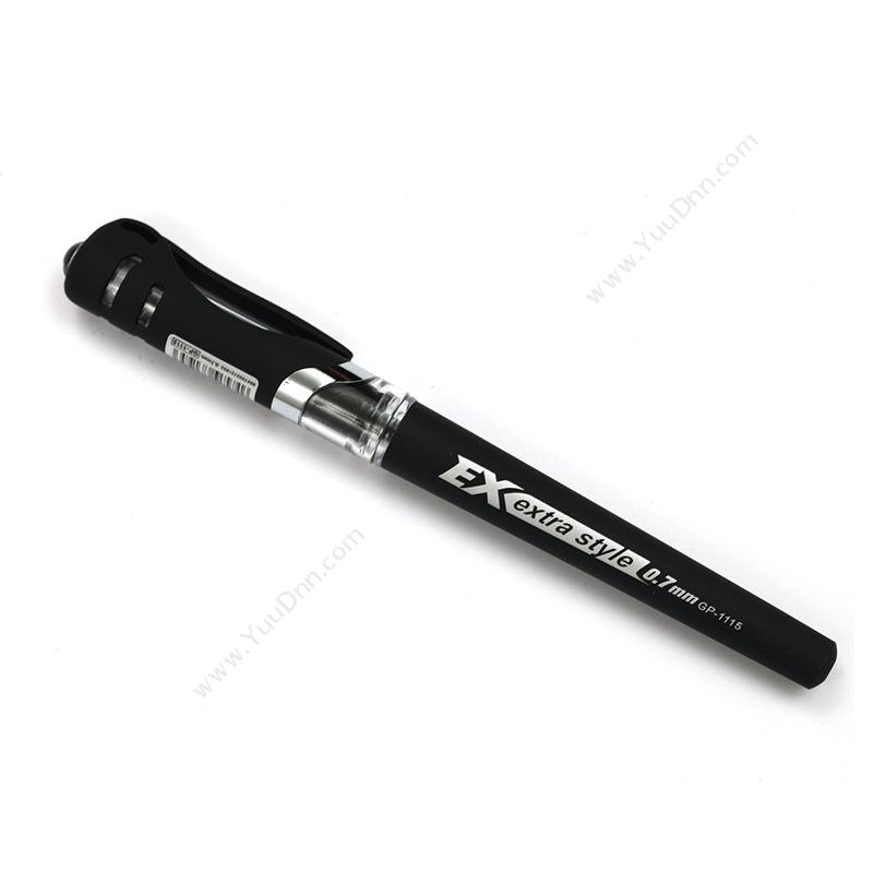 晨光 M&G GP1115 插盖式签字笔 0.7 （黑） 12支/盒 替换芯MG6128 插盖式中性笔