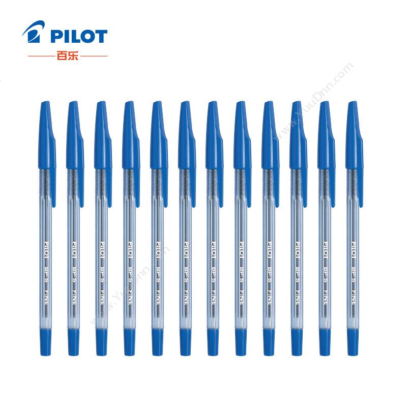 百乐 Pilot0.7 啄木鸟圆珠笔BP-SF-L（蓝）（12支/盒）插盖式中性笔