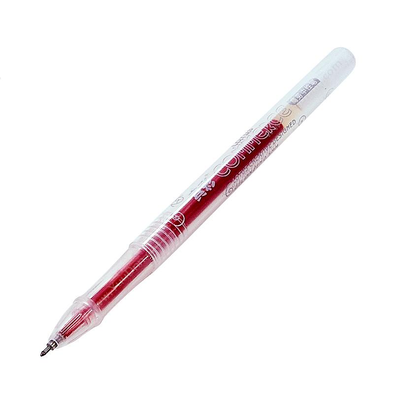 真彩 Zhencai0221B 商务型拔帽式中性笔 0.5MM （红） 用2017、919笔芯插盖式中性笔
