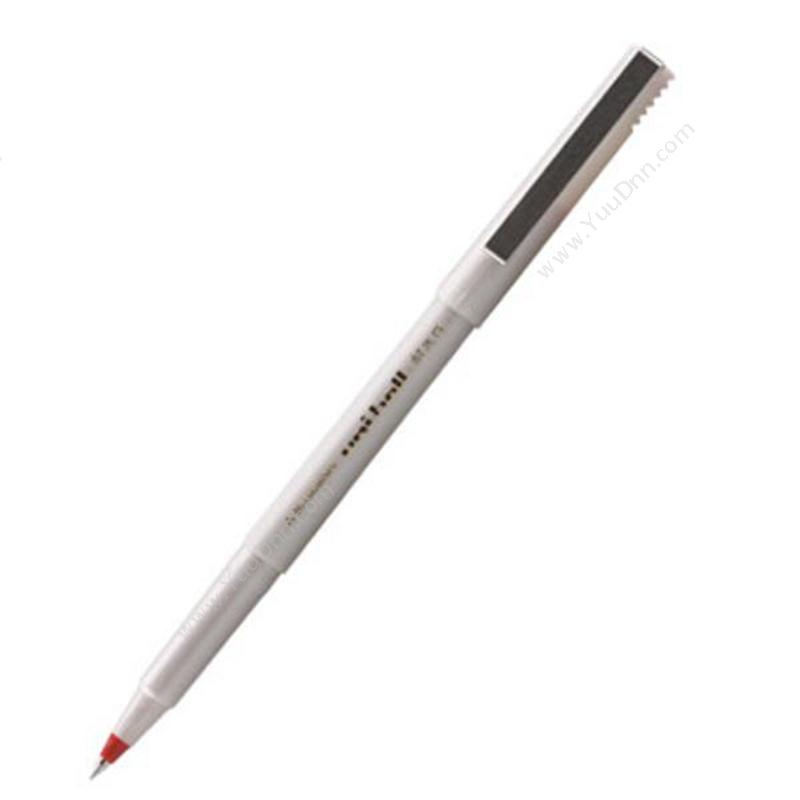 三菱 MitsubishiUB-125 “优丽”走珠笔  0.2mm （红）插盖式中性笔