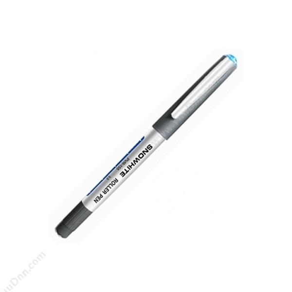 白雪 SnowWhitePVR-155 走珠笔 0.5mm 蓝插盖式中性笔