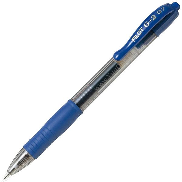 百乐 Pilot BL-G2-7-L水笔0.7（蓝，12支/盒） 按压式中性笔