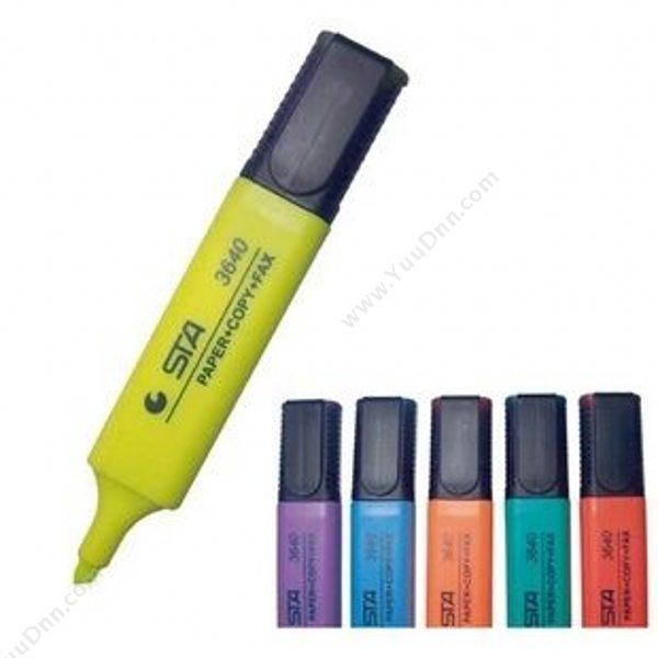 斯塔 STA 3640-23/8340-23 荧光笔 （1-5mm，粉（红），10支/盒） 单头荧光笔