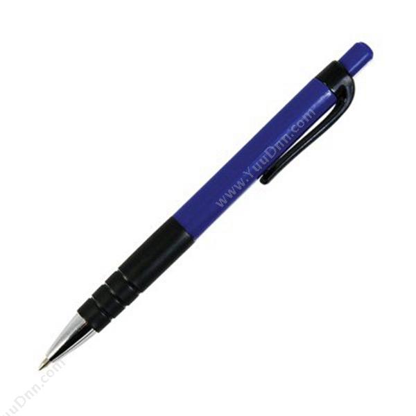 得力 Deli6505 0.7mm按纽式圆珠笔  （蓝）按压式圆珠笔