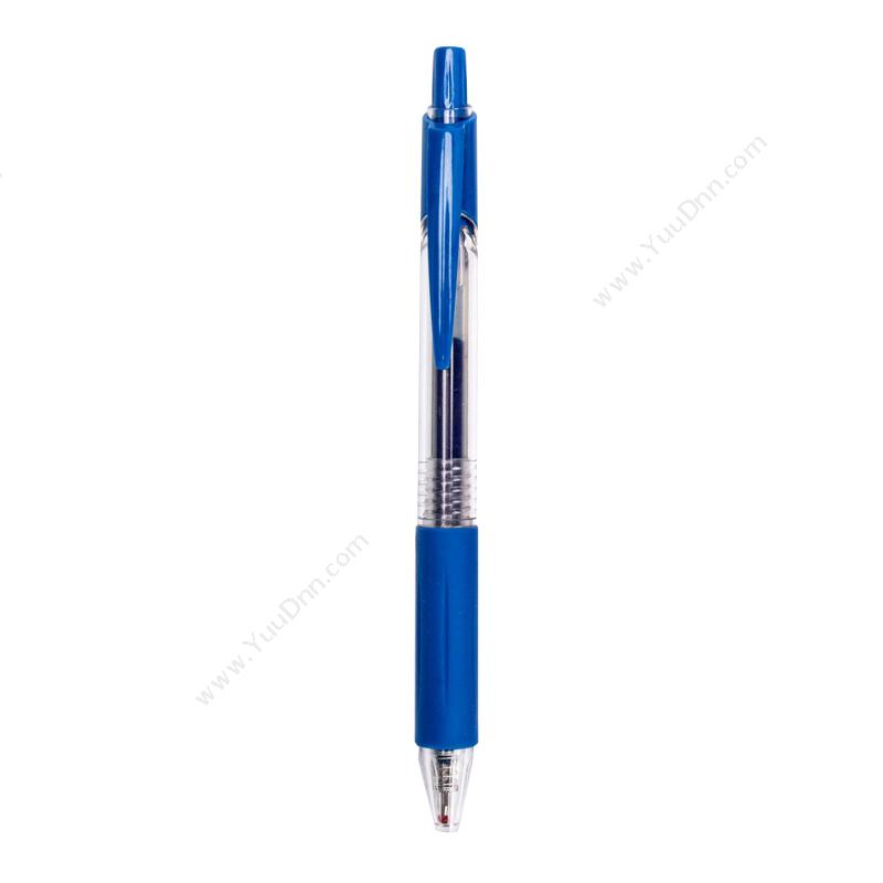真彩 Zhencai009C 按动式中性笔 0.5MM （蓝） 用1588笔芯按压式中性笔