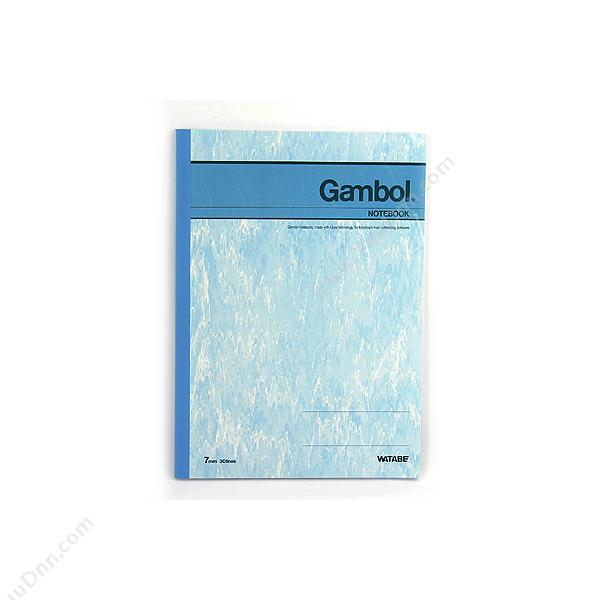 渡边 GambolG6503/G6507 装订本 B5 混色 50页 12本/封 整封销售胶装本