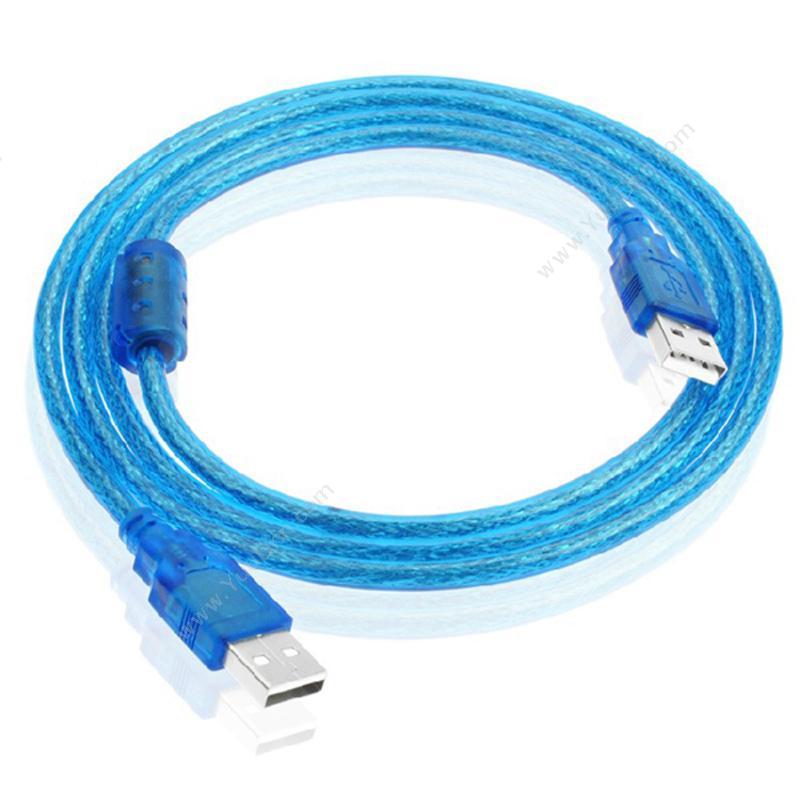 创乘 ChuangCheng CC260 高速USB2.0数据传输线(AM-AM) 5米 透明（蓝） USB数据线