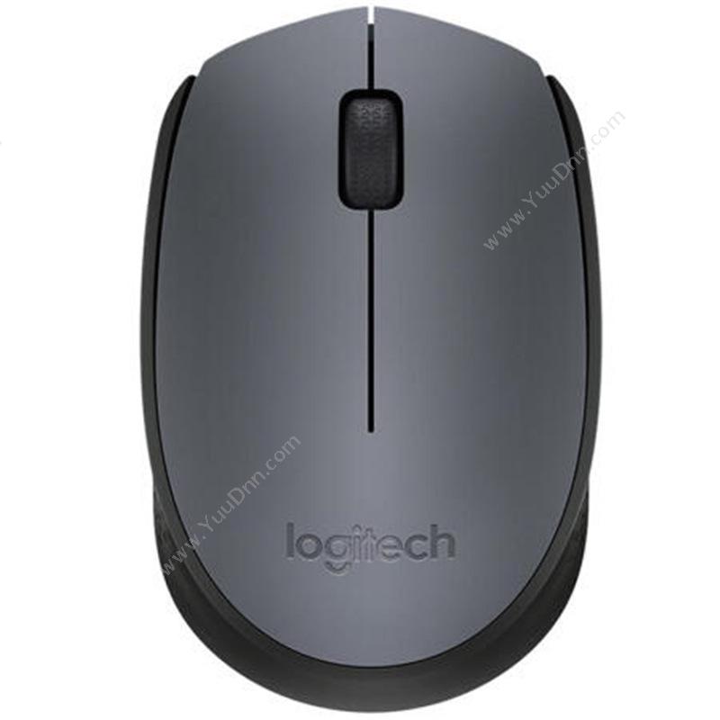 罗技 LogiM170（灰） 便携可靠 时尚无线键盘鼠标