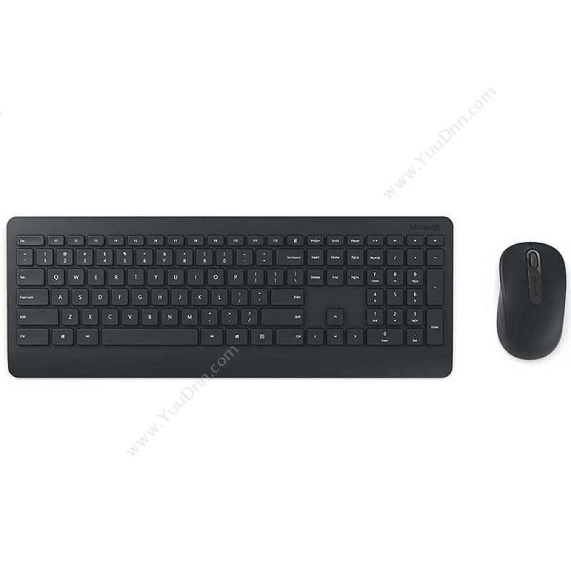 微软 MicrosoftPT3-00024 无线桌面套装900 （黑）键盘鼠标