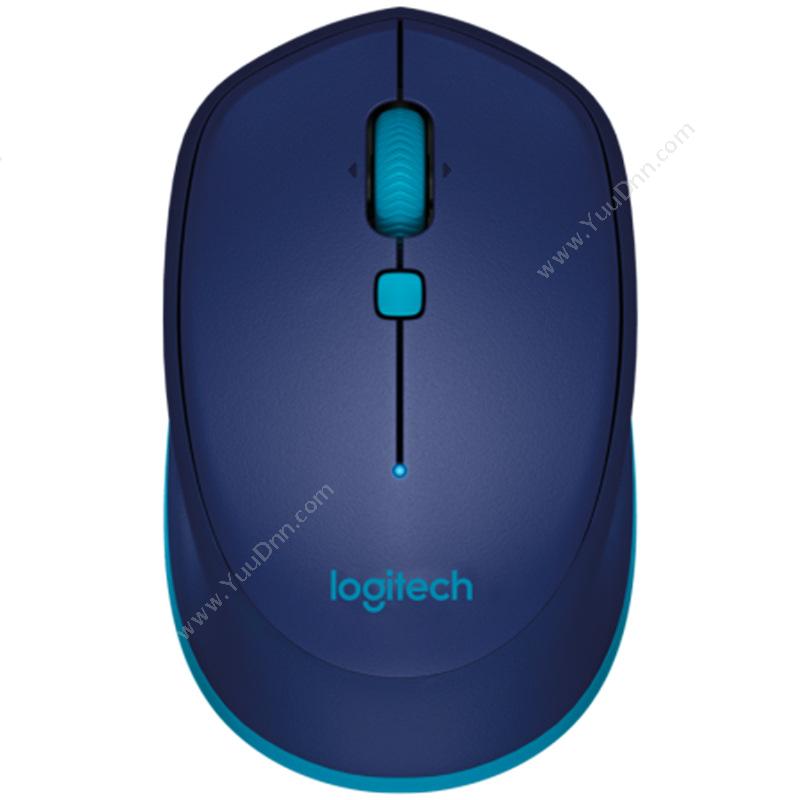 罗技 LogiM337 蓝牙鼠标 （蓝） 适用于苹果电脑键盘鼠标