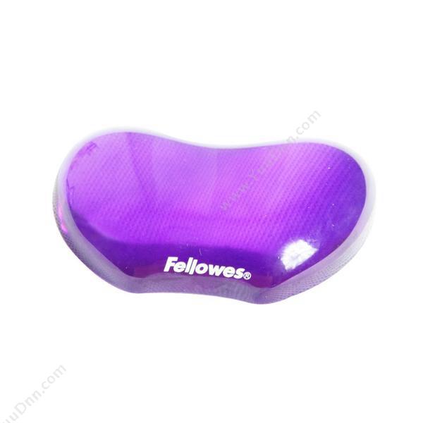 范罗士 Fellowes91477 水晶硅胶鼠标腕托  紫色鼠标垫