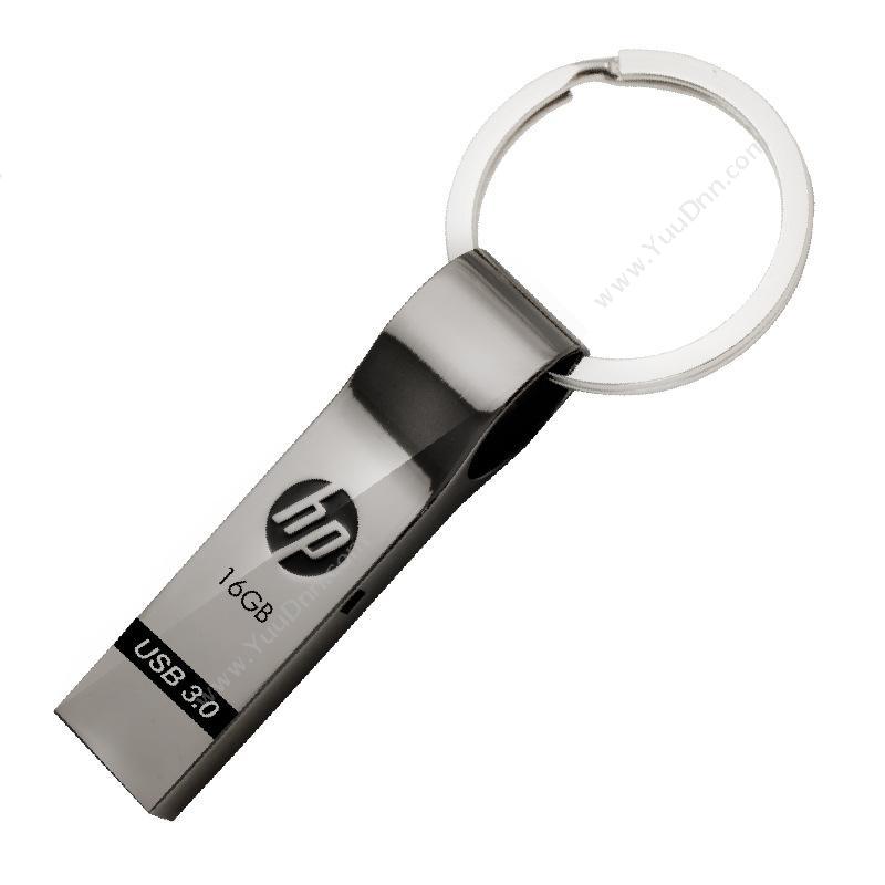 惠普 HPX785w 高速3.0金属钥匙环 16G 金属(银）U盘