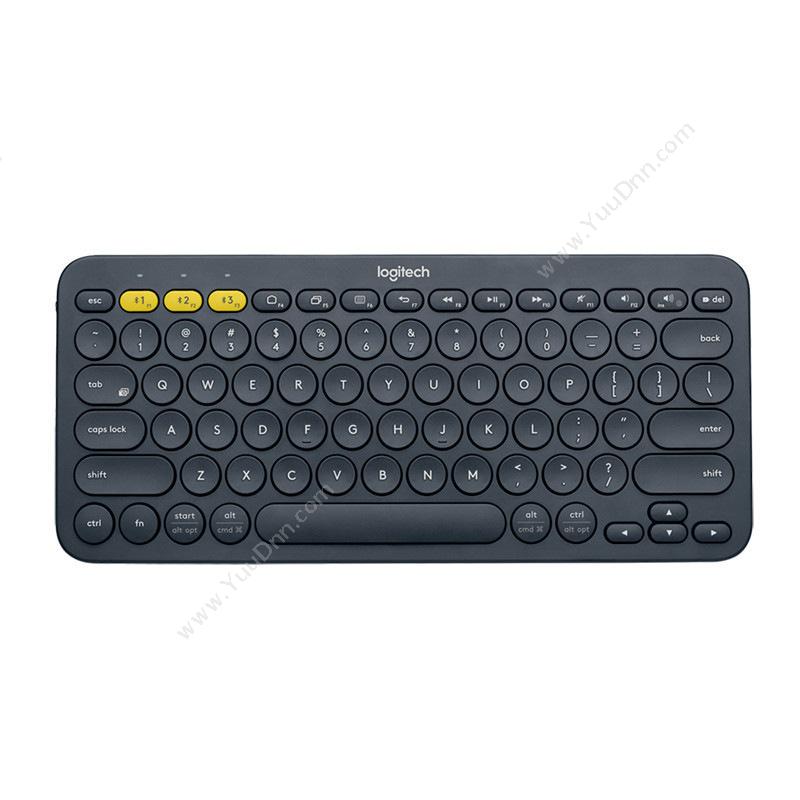 罗技 Logik380 蓝牙键盘 （黑） 适用于任何蓝牙设备键盘鼠标