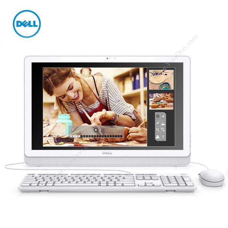 戴尔 Dell Inspiron 3265 5208W 一体电脑 21.5英寸E2-71104G500GW10（白） 台式一体机