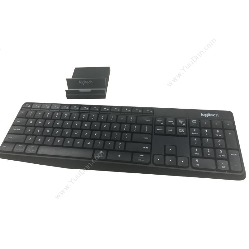 罗技 LogiK375s 支架套装 （黑）键盘鼠标