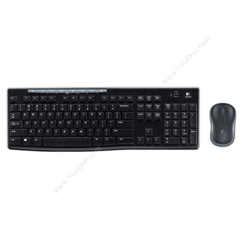 罗技 LogiMK270（黑）键盘鼠标