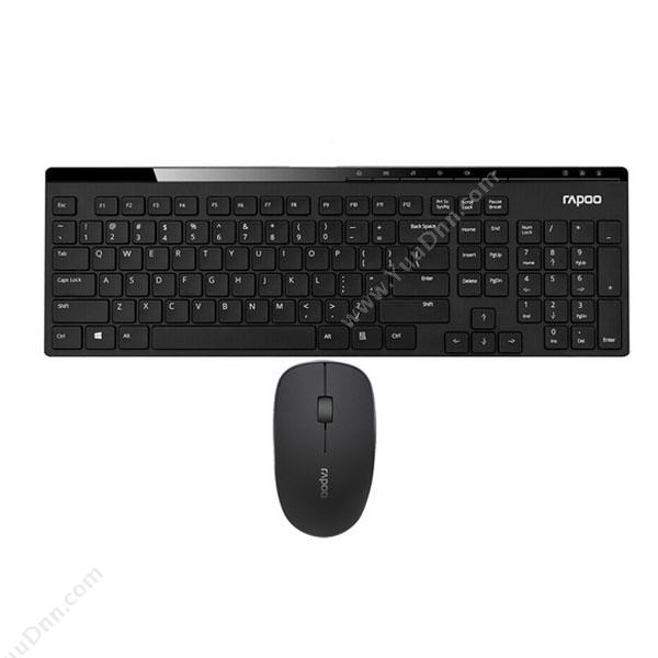 雷柏 RapooX8100 2.4G （黑）键盘鼠标