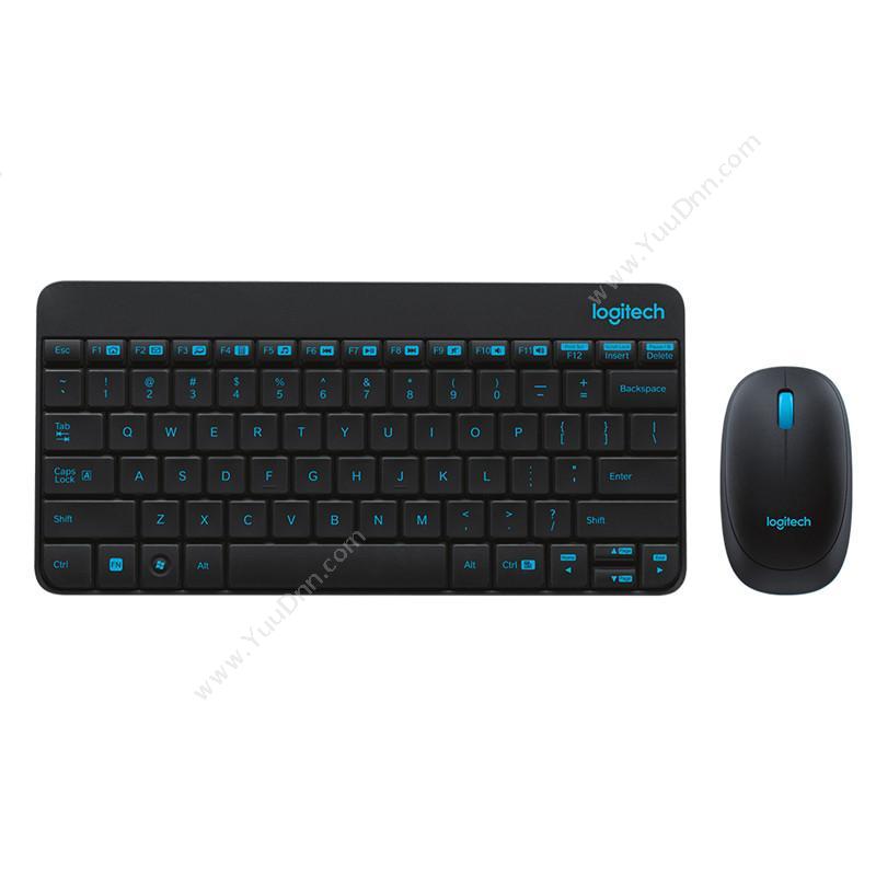 罗技 LogiMK245 无线键鼠套装 （黑）键盘鼠标