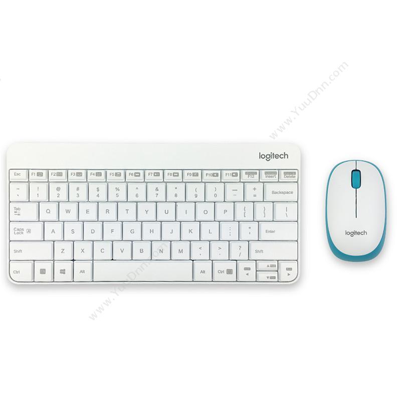 罗技 LogiMK245 无线键鼠套装 （白）键盘鼠标