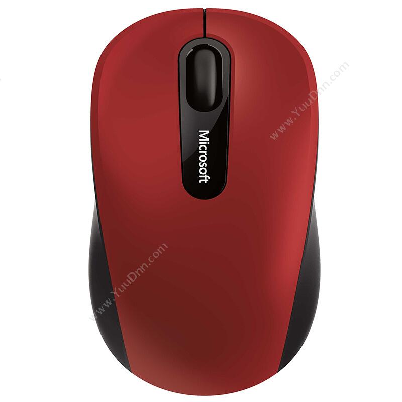 微软 MicrosoftPN7-00016 无线便携蓝牙鼠标3600 （红）键盘鼠标