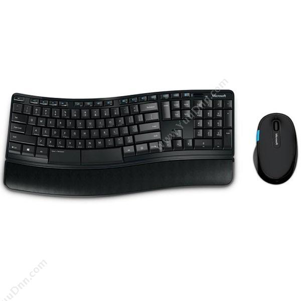 微软 MicrosoftSculpt 无线舒适桌面键鼠套装键盘鼠标