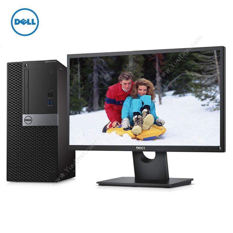 戴尔 Dell7050MT 台式机 E2416HI74G*21TRWW10H3Y电脑套装