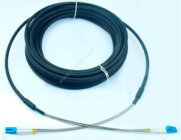 耐斯龙 Necero LC-LC 野战光缆组件 50米 （黑） 光缆