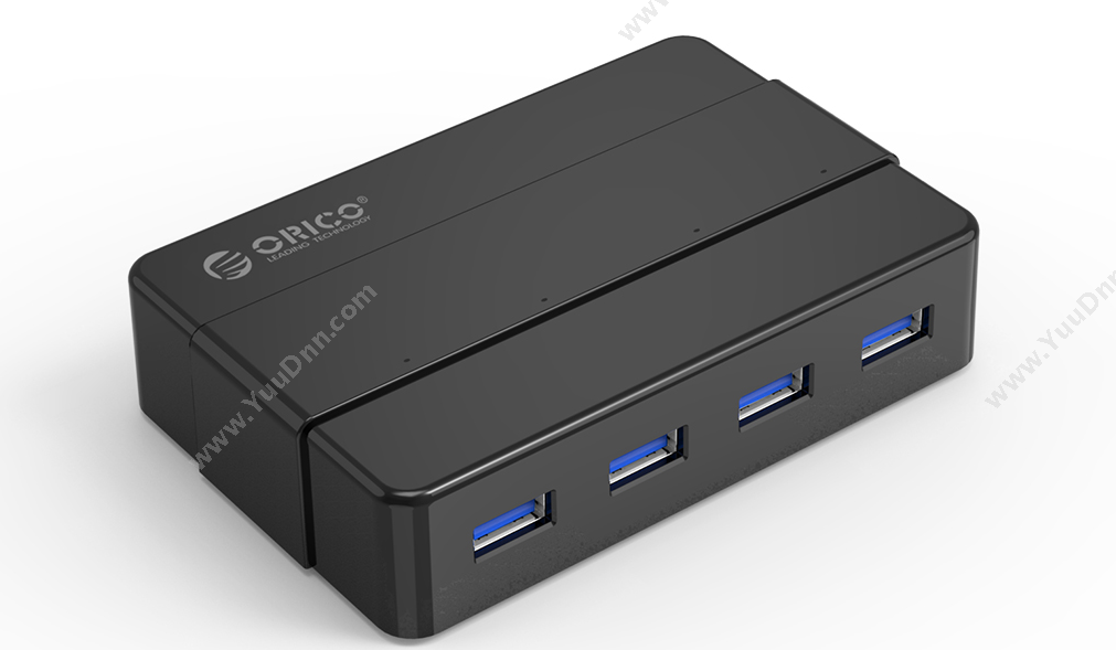 奥睿科 Orico H4928-U3-V1-BK 多口有源 USB3.0*7 12V2.5A 100CM （黑） 集线器