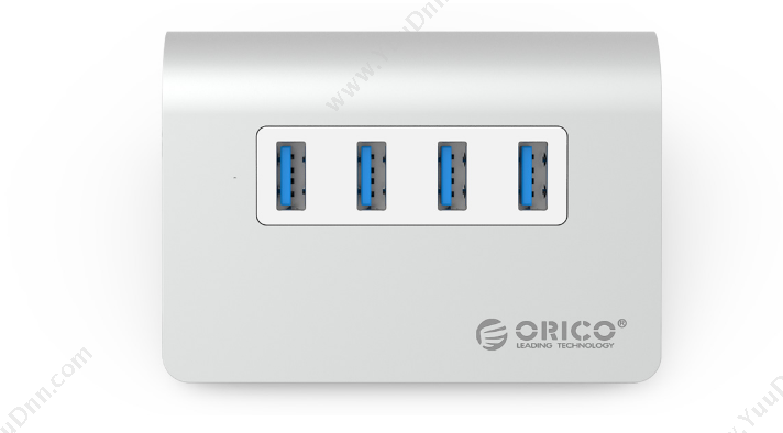 奥睿科 Orico M3H4-V1-SV 全铝HUB USB3.0*4 100cm 亚光银色 集线器