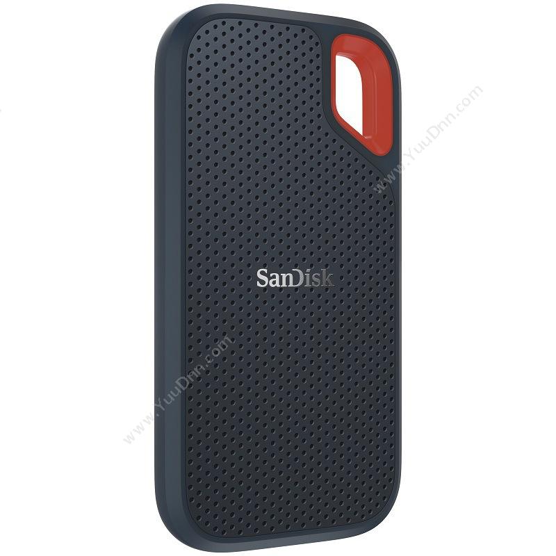 闪迪 Sandisk SDSSDE60-500G-Z25 至尊极速 便携式 500G 读550MB/秒 红(黑） 固态硬盘