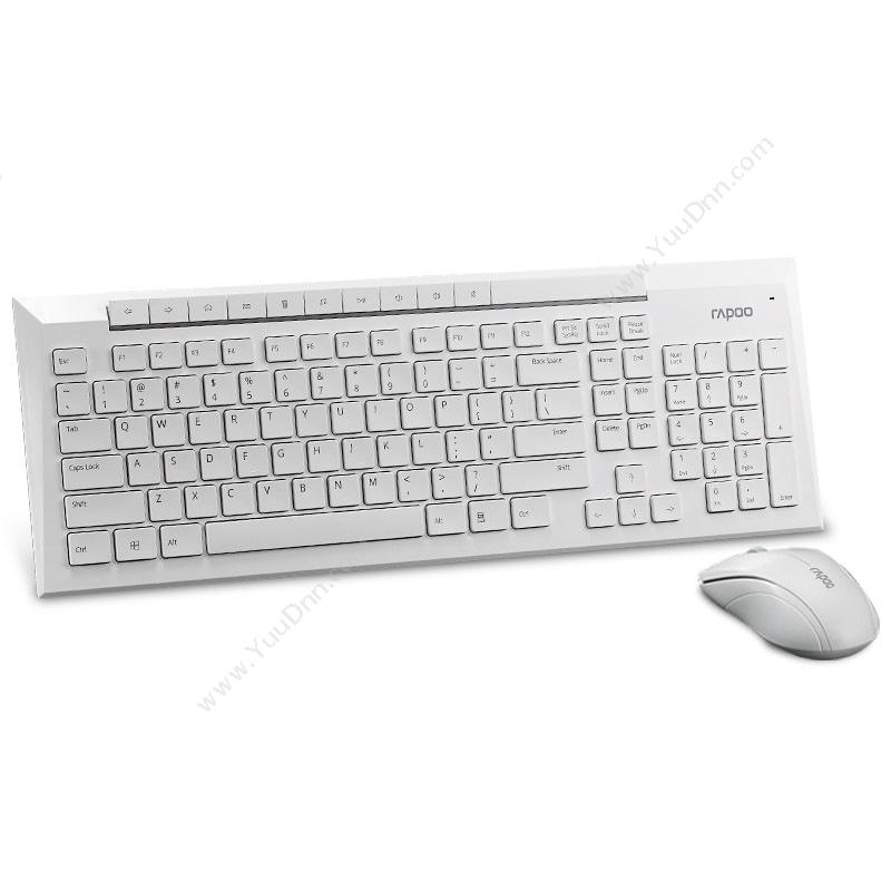 雷柏 Rapoo8300P（白）键盘鼠标