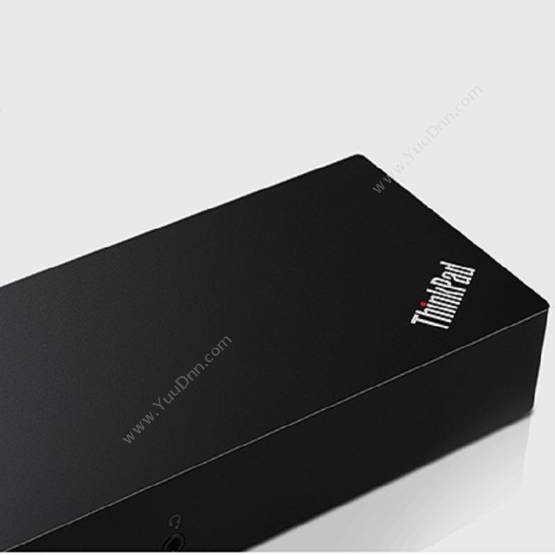 联想Thinkpad40A40090CN 扩展坞 （黑）  USB Type-C*1,USB3.0*3 USB 2.0*2 DP*2 VGA装机配件