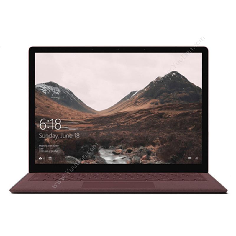 微软 Microsoft Surface Laptop  13.5英寸I716G512SSDW10P2Y 深酒红 笔记本