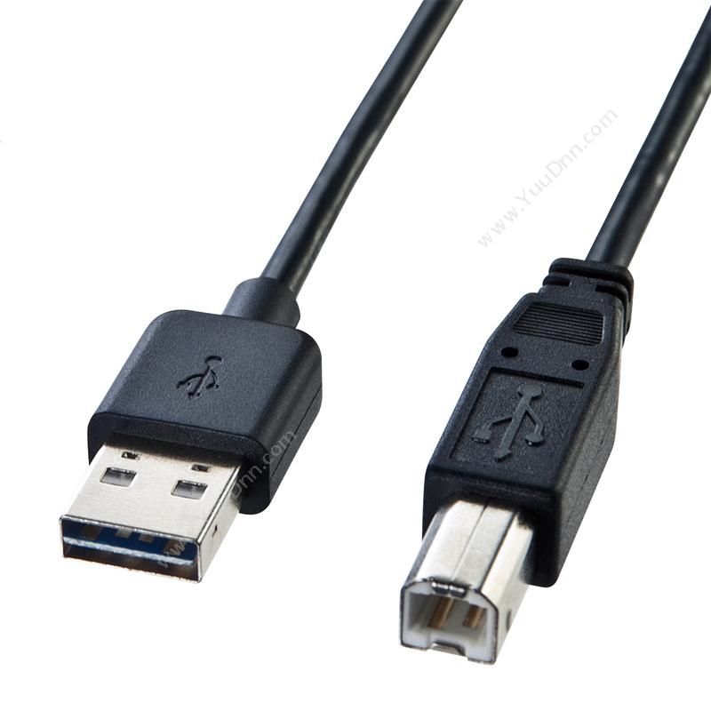 山业 Sanwa KU-R2 双面USB连接线 2m USB数据线
