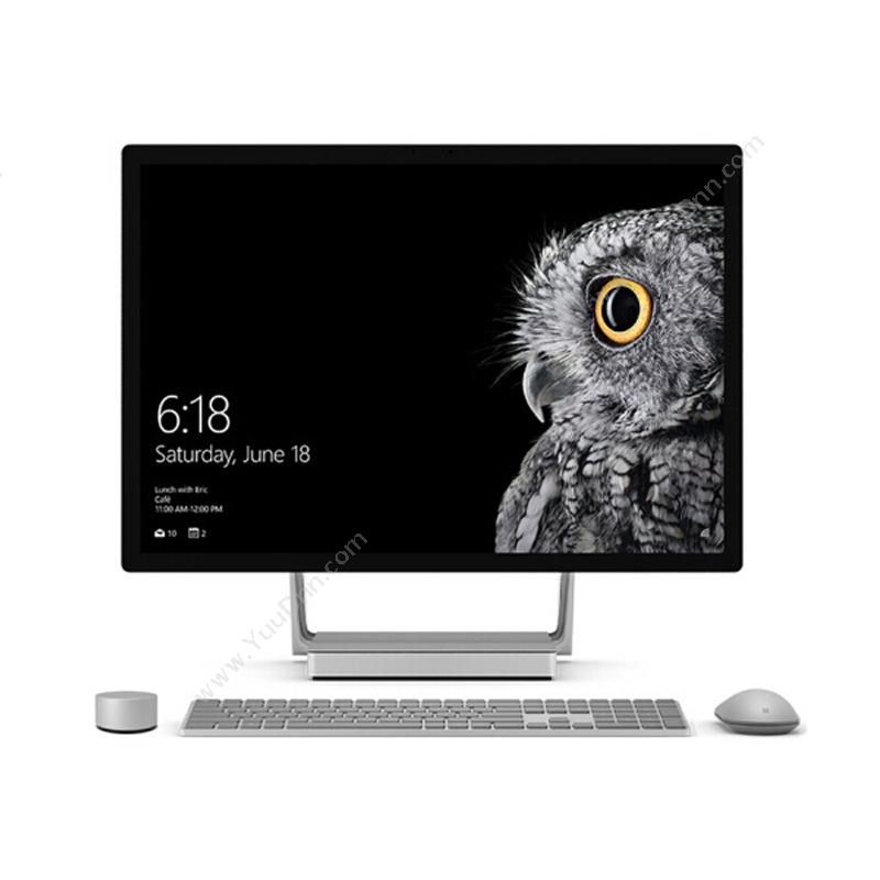 微软 Microsoft Surface Studio 电脑一体机 28英寸I716G1TWIN10P2Y（银） 台式一体机