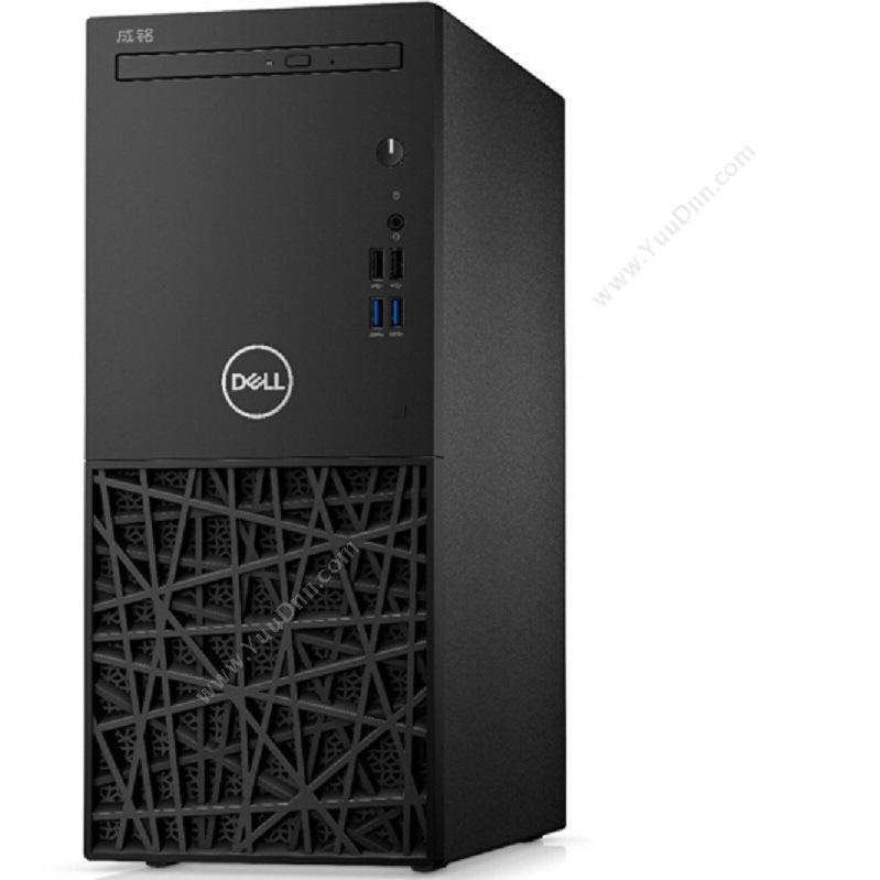 戴尔 Dell成铭3980 电脑主机 i5-8500/4GB/1TB/Win10H3Y（黑）电脑主机