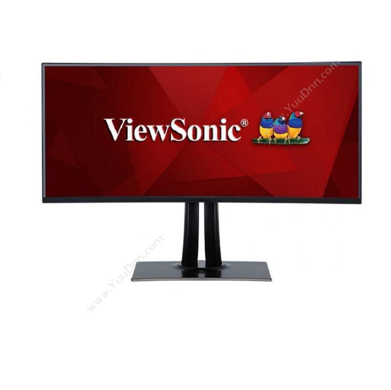 优派 Viewsonic VP3881-CN 显示器 37.5英寸（黑）  4K 曲21：9IPS无边框升降旋转 液晶显示器