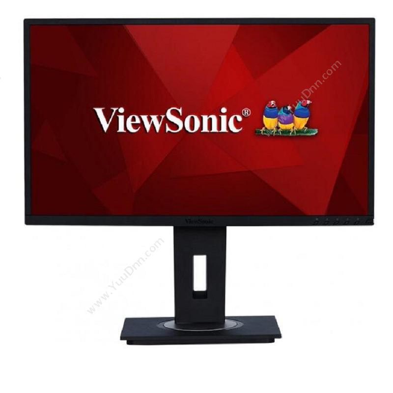 优派 Viewsonic VG2448 显示器 23.8英寸（黑）  IPS旋转升降 液晶显示器
