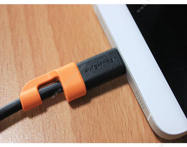 包尔星克  Powersync CUBCGAR0200A 数据传输充电线 Type-C转USB2.0 2米 （黑橙） 数据线