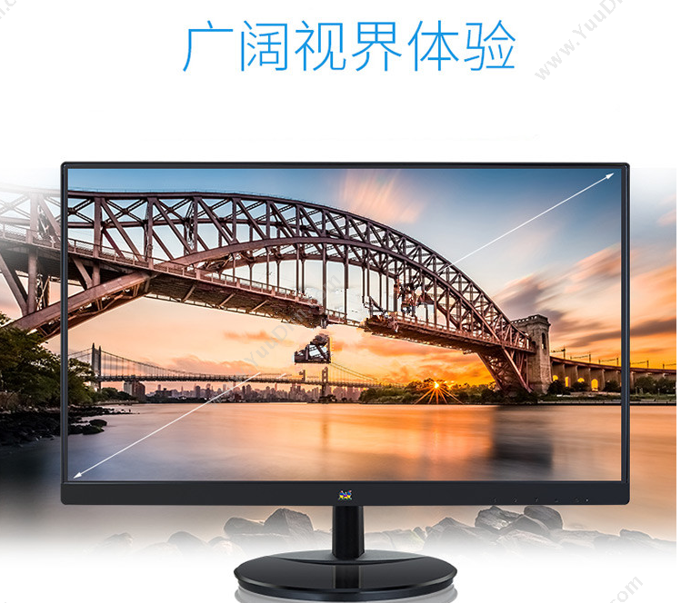 优派 Viewsonic VA2259 显示器 21.5英寸（黑） 液晶显示器