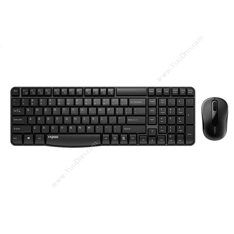 雷柏 RapooX1800S（黑）键盘鼠标