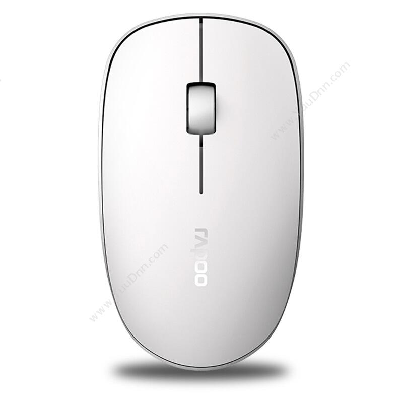雷柏 RapooM200 无线蓝牙多模式鼠标 （白）键盘鼠标