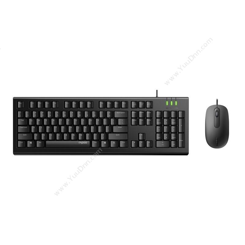 雷柏 RapooX120PRO（黑）键盘鼠标