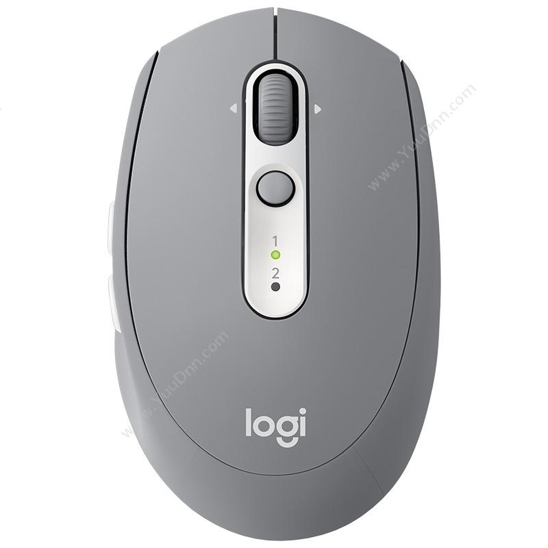 罗技 LogiM585 多设备 蓝牙鼠标 （灰）键盘鼠标